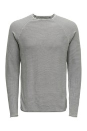 Pulover Barbati Only&Sons Onsdextor 12 Wash Raglan Griffin