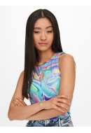 Maieu Dama Neon&Nilon Neoskylar Sl Cut Out Cropped Aquarius/Multi Swir