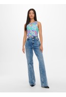 Maieu Dama Neon&Nilon Neoskylar Sl Cut Out Cropped Aquarius/Multi Swir