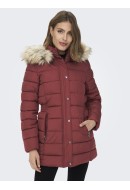 Women Jacket Only Onlluna Quilted Spiced Apple