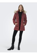 Women Jacket Only Onlluna Quilted Spiced Apple