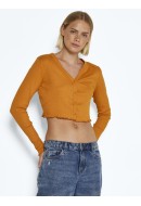 Cardigan Dama Noisy May Nmdrakey Cropped Desert Sun