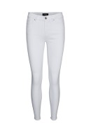 Blugi Dama Vero Moda Vmpeach Mr Skinny Ank Cut Ri401 Bright White