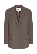 Women Blazer Only Onlmilan Boyfriend Coffee Quartz