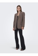 Women Blazer Only Onlmilan Boyfriend Coffee Quartz