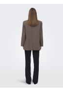 Women Blazer Only Onlmilan Boyfriend Coffee Quartz