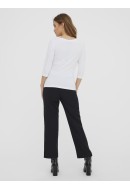 Bluza Dama Vero Moda Vmpanda Modal 3/4 Jrs Bright White