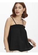 Maieu Dama Only Onlnova Lux Lia Singlet Black