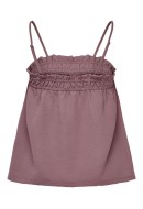 Maieu Dama Only Onlnova Lux Lia Singlet Rose Brown