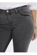 Blugi Dama Only Onlrain Life Reg Skinny Dark Grey Denim