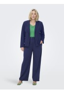 Women Pants  Only Carmakoma Carcarol Hw Long Patriot Blue