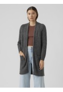 Cardigan Dama Vero Moda Vmjaca Open Dark Grey Melange