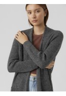 Cardigan Dama Vero Moda Vmjaca Open Dark Grey Melange