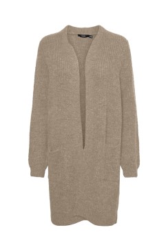 Cardigan Dama Vero Moda Vmjaca Open Silver Mink