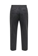 Men Pants Only&Sons Onsdew-Pax Tap 3478 Dark Grey Melange