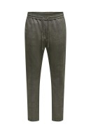 Men Pants Only&Sons Onslinus Tap Check 3493 Caribou