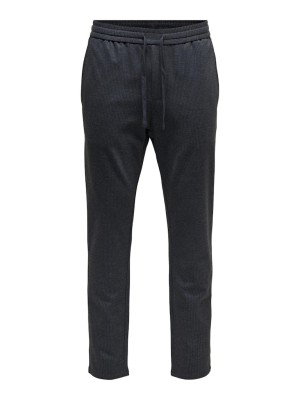 Pantaloni Barbati Only&Sons Onslinus Tap Stripe 3492 Dark Navy