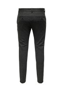 Men Pants Only&Sons Onsmark Tap Twill Line 3496 Black