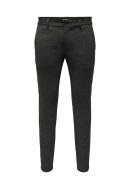 Men Pants Only&Sons Onsmark Tap Twill Line 3496 Black