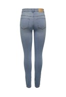 Women Jeans Jacqueline De Young Jdytulga High Skinny Light Blue Denim