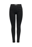 Women Jeans Jacqueline De Young Jdyvega High Push-Up Sk Black