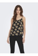 Maieu Dama Jacqueline De Young Jdymagnolia Strap Black/Golden Flower