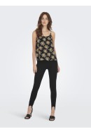 Maieu Dama Jacqueline De Young Jdymagnolia Strap Black/Golden Flower