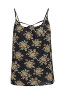 Maieu Dama Jacqueline De Young Jdymagnolia Strap Black/Golden Flower