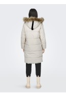 Geaca Dama Jacqueline De Young Jdylook Padded Long Parka Whitecap Gray