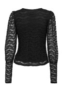 Women Blouse Jacqueline De Young Jdyfun Lace Black