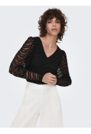 Women Blouse Jacqueline De Young Jdyfun Lace Black