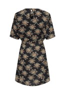 Rochie Jacqueline De Young Magnolia 2/4 Black /Golden Flowers