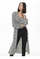 Kimono Dama Jacqueline De Young Jdymagnolia 3/4 Black Rose