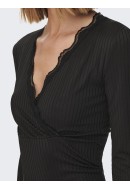 Women Blouse Jacqueline De Young Jdyrine Wrap Black