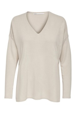 Pulover Dama Onlamalia V-Neck Pumice Stone