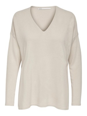 Pulover Dama Onlamalia V-Neck Pumice Stone