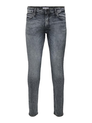 Blugi Barbati Only&Sons Onswrap Skinny Blk4412 Blue Black Denim