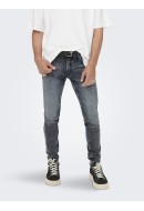 Blugi Barbati Only&Sons Onswrap Skinny Blk4412 Blue Black Denim