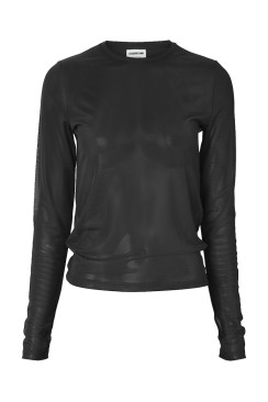 Bluza Dama Noisy May Nmjudith Mesh Black