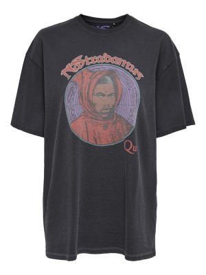 Women T-shirt Only Onlnas Oversize Phantom