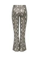 Colanti Dama Only Onlshakira Flared Pumice Stone Pattern Snake