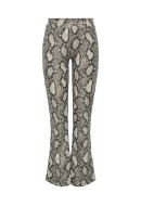 Colanti Dama Only Onlshakira Flared Pumice Stone Pattern Snake