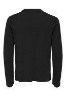 Men Sweater Only&Sons Onsluke Reg 14 Crew Black