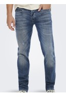 Men Jeans Only&Sons Onsweft Reg Iggy 4299 Dark Blue Denim