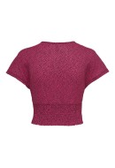 Bluza Dama Only Onlpella Short Foil Love Potion Dream Dot