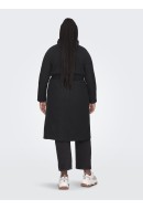 Women Coat Only Carmakoma Caremma High Neck Black