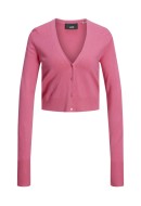 Cardigan Dama Jjxx Jxisabel Soft Crop Carmine Rose