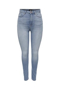 Blugi Dama Only Onlposh Ex Hw Sk Longer Ank Rea981 Light Blue Denim