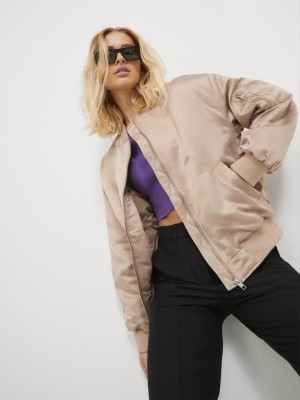 Women Jacket Jjxx Jxmadison Satin Bomber Incense