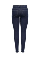 Women Jeans Only Onlwauw Mid Skinny Bj581 Dark Blue Denim